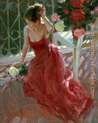 Vladimir Volegov Reverie in red and white